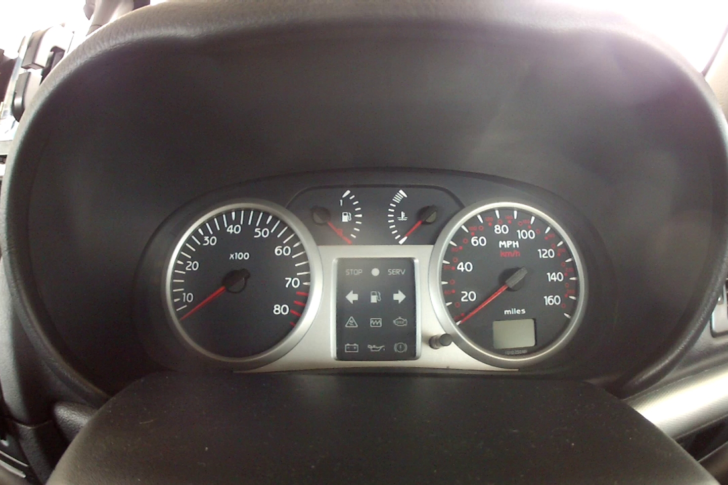The 172 Clio Sport Dash - Off